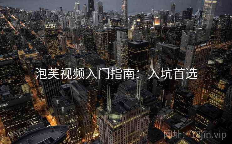 泡芙视频入门指南：入坑首选