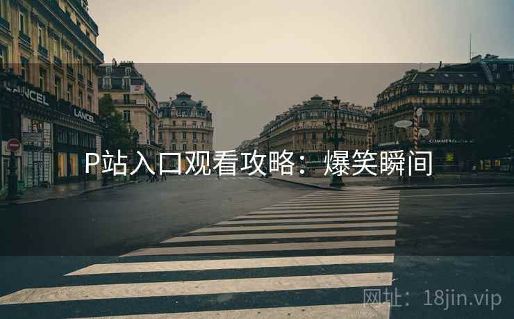 P站入口观看攻略：爆笑瞬间